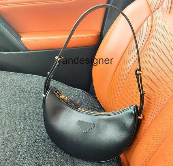 

purse triangle womens prad shoulder bag designer tote luxury saddle plain handbag mens clutch half moon bag diamond genuine leather ssbody p