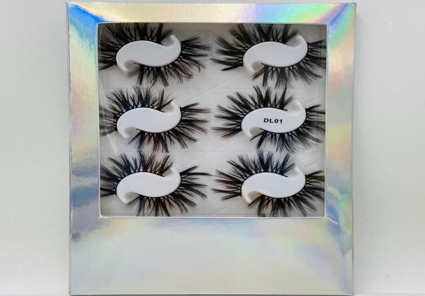 

8 pairs natural false eyelashes 20mm eyelashes fake lashes mkeup eyelash extension soft eye makeup extension toolsa6800436