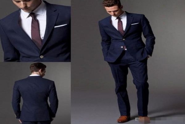 

custom made dark blue men suit tailor made suit bespoke light navy blue wedding suits for men slim fit groom tuxedos for men4328472, Black;gray