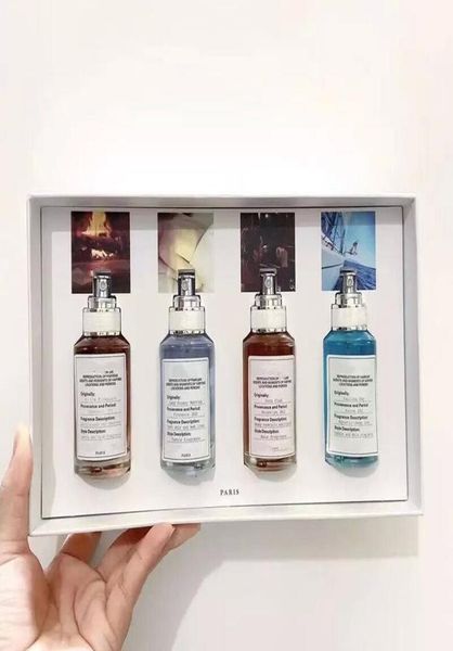 

selling perfume for men long lasting natural spray bottle set 30ml 4pcs lazy sunday morning gentleman nice package parfum frag8506303