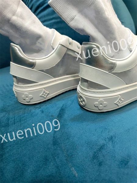 

2023 new luxurys designer casual shoes women sneakers rubber genuine leather sneaker multicolor lace-up skate shoes fashion running shoe dc2, Black