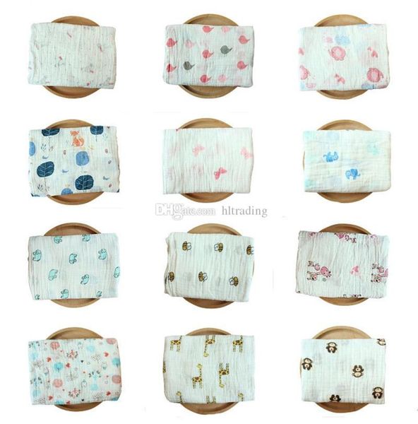 

110 styles infant muslin blanket ins baby swaddle wrap blanket towelling baby spring summer swaddlin unicorn flamingo animal 11515987672