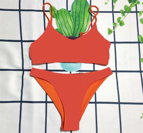 

swim wear skims swimsuit bikini set women twopiece swimwear with pads bathing suits small letter sexy5475113