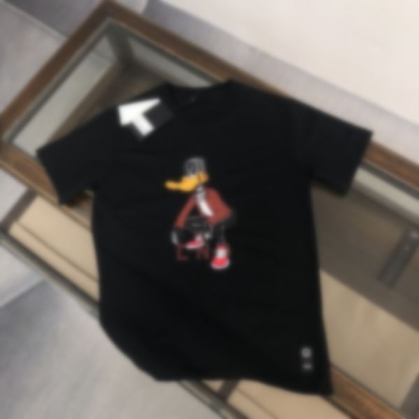 

4xl t shirt men and women designer fashion letter printed cotton casual short sleeve tshirt mens round neck all matching base shirt, White;black
