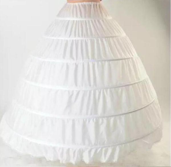 

ball gown petticoat layes white crinoline underskirt bridal petticoats wedding dress slip 6 hoop skirt crinoline for quinceanera d5882719