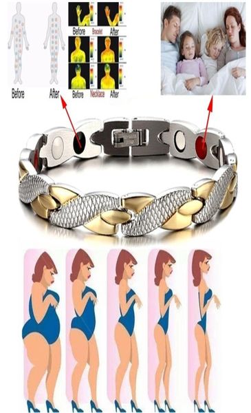 

dragon design tourmaline magnetic health energy bracelet 4 colors stainless steel bracelet5354197