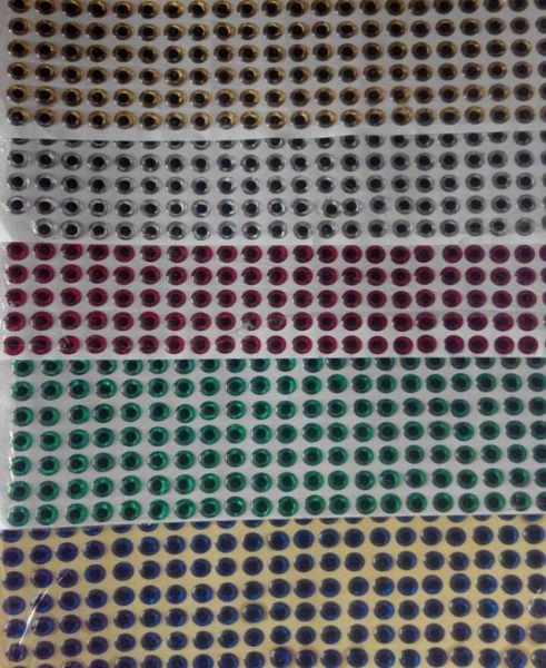 

1000pcsset 3dflat lure making fish eye toy eye01234564511274