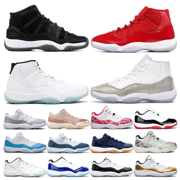 

designer 11s basketball shoes mens womens out sneakers bred gamma blue cool grey heiress gym red sports trainers