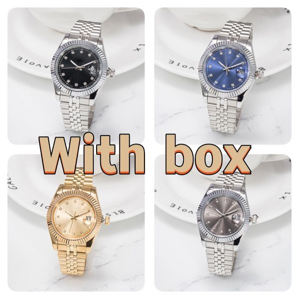 

2023 men and women u1 fashionable luxury automatic watch 28mm36mm41mm304l all stainless steel watch sapphire waterproof watch, Slivery;brown