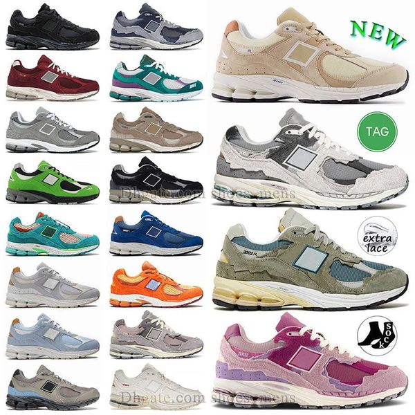

new 2002r casual shoes 2002 r protection pack pink nightwatch green rain cloud grey purple dark brown the basement sail black dust blue sea