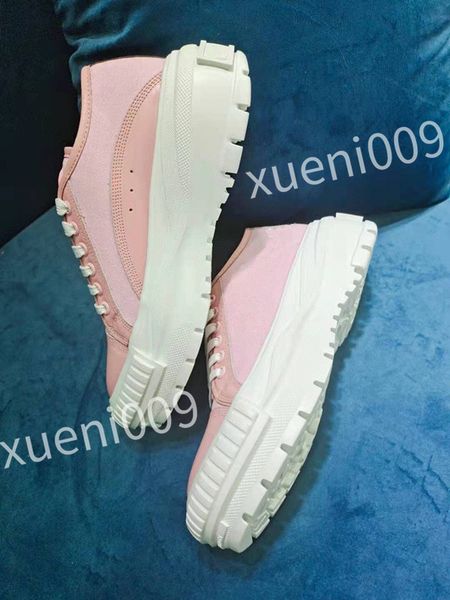 

2023 new designer casual shoes women sneakers rubber trainers genuine leather sneaker multicolor lace-up skate shoe size 35-41 dc220517, Black