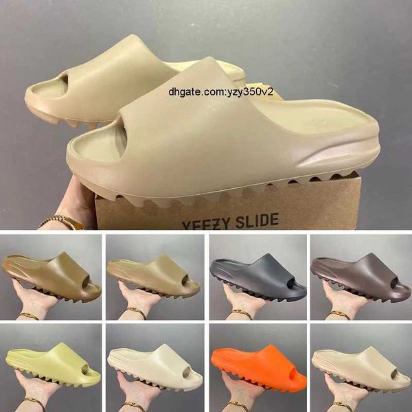 

slippers eva for men woman comfortable sandals luxury glow green soot onyx black bone resin desert sand pure foam slides mens slide