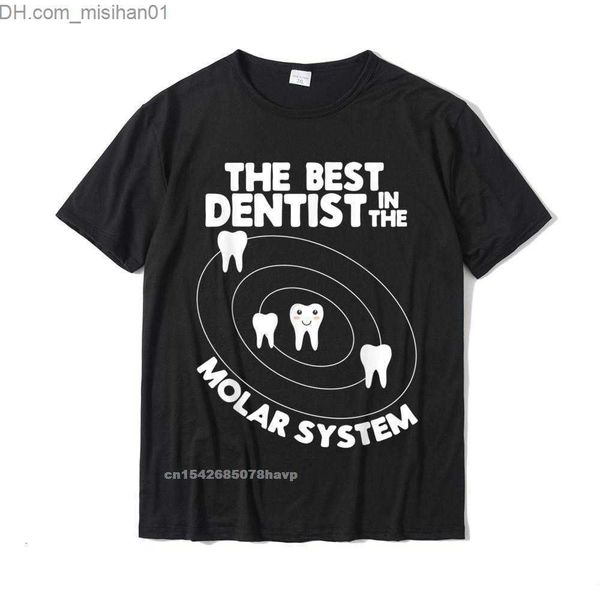 

men's t-shirts men s t shirts dentist in the molar system design funny tooth pun t shirt normal classic tees cotton mens z230703, White;black