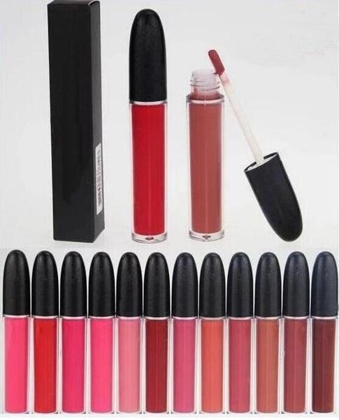 

12 pcs new makeup retro matte liquid lips lip gloss 12 color highquality2570855
