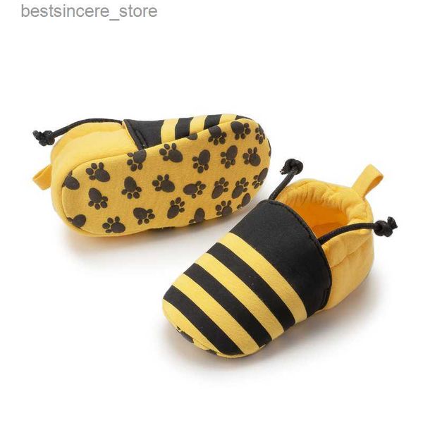 

baby cotton shoes cute animal bee anti-slip soft bottom baby boy girl shoes first walkers newborn toddler crib shoes 2023 l230522