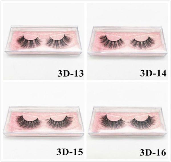 

3d mink eyelashes eye makeup mink false lashes soft natural thick fake eyelashes 3d eye lashes extension beauty tools 16 styles dh3968860