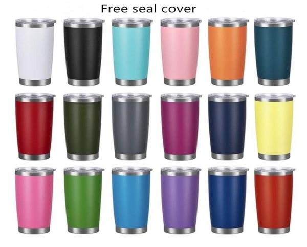 

stainless steel cups fashion wine glasses vacuum insulated mugs cup with seal lid handle stage coffee tea tumbler 20oz wy7071775604