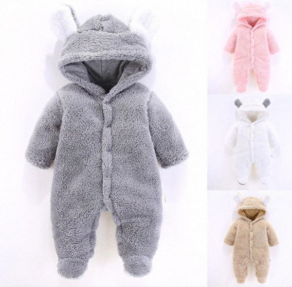 

baby rompers autumn winter newborn infant baby boy girl cotton romper knitted ribbed jumpsuit solid clothes warm outfit 2e9s9328628, Blue