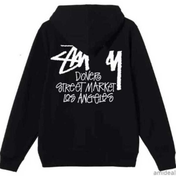 

designer hearts stussys hoodie mens hoody clothing womens heart hoodies hooded flower arm front dice printed fashion brand pocket zipper jac, Black