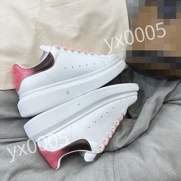 

new luxury designer shoes the four seasons men's and women's sports white embossing calfskin size 35-46 xsd230412, Black