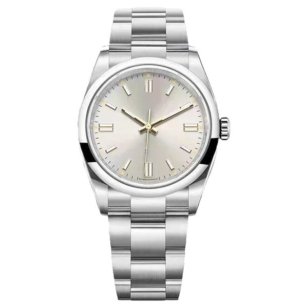 

ladies wristwatch for women automatic watch 31/36/41mm mechanical stainless steel luminous lovers montre oyster bracelet motion endurance wr, Slivery;brown