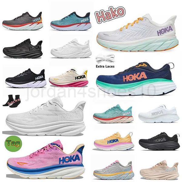 

casual hoka shoes bondi 8 hokas one one clifton 9 carbon x 2 triple black white sneakers harbor mist lunar rock amber yellow pear pink shado