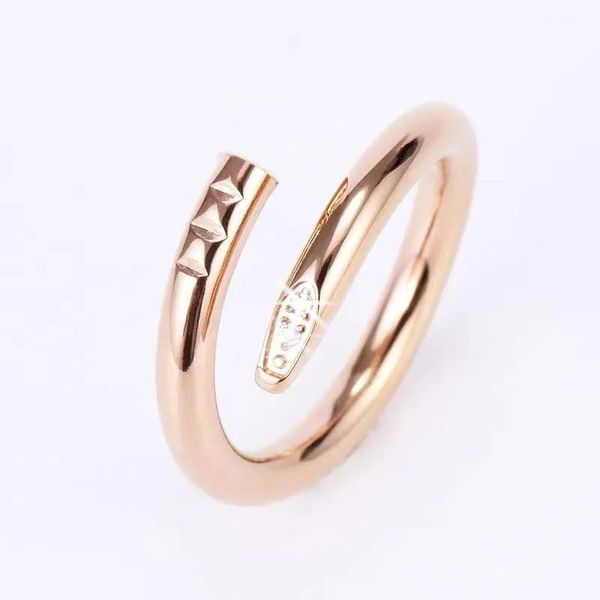 

love ring designer ring nail ring fashion jewelry men wedding promise rings for women anniversary giftn187, Silver