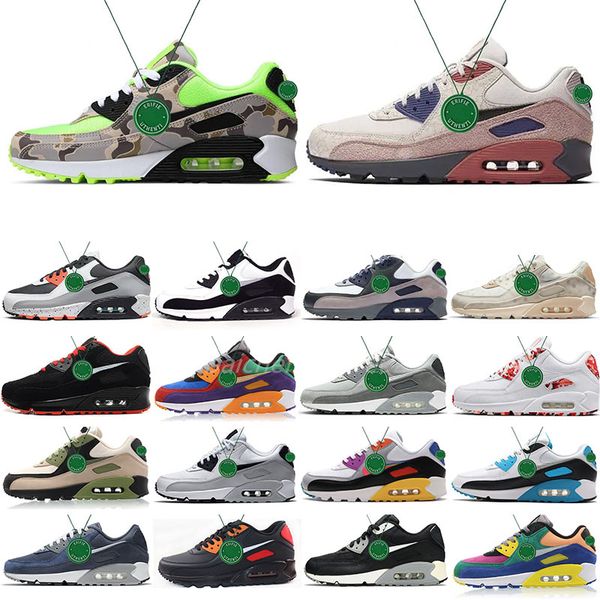 

2023 classic men women running shoes triple black mesh leather white yellow grey moss green volt obsidain sneakers size 36-45 b2