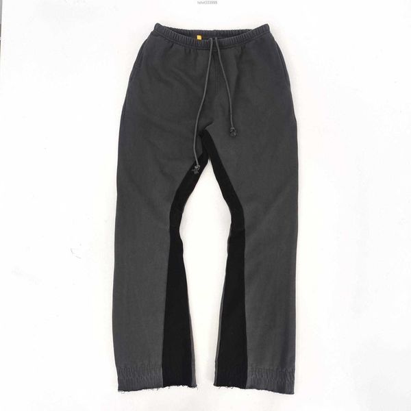 

pants gd spring fall men's casual trousers high street hip hop vintage women's washed 79ah, Black
