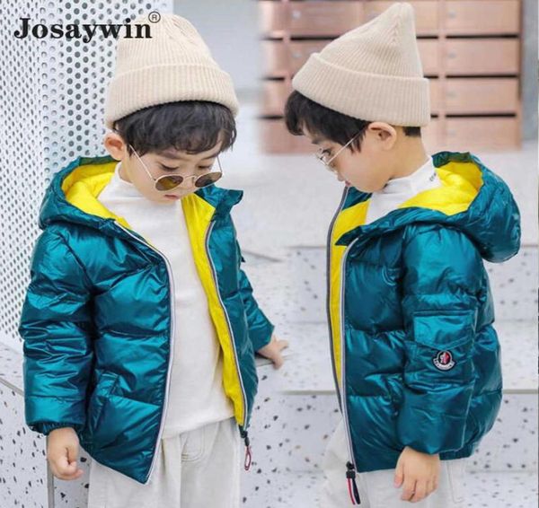 

down coat winter jacket for baby kids boys hooded colorful parkas coat puffer jacket warm winter jacket for girls coats children6681496, Blue;gray