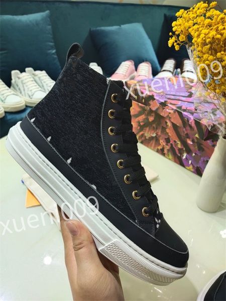

2023 new designer casual shoes women sneakers rubber trainers genuine leather sneaker multicolor lace-up skate shoes size 35-41 dc220514, Black