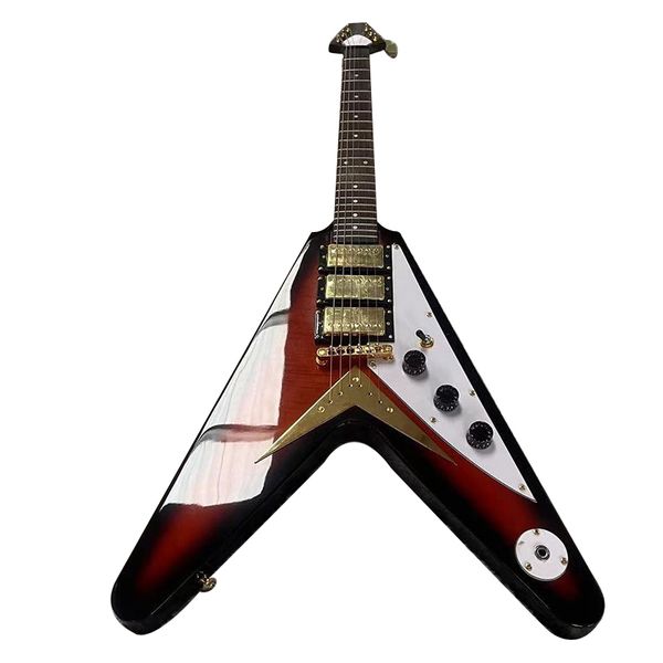 

electric guitar special-shaped guitar professional wood gold hardware