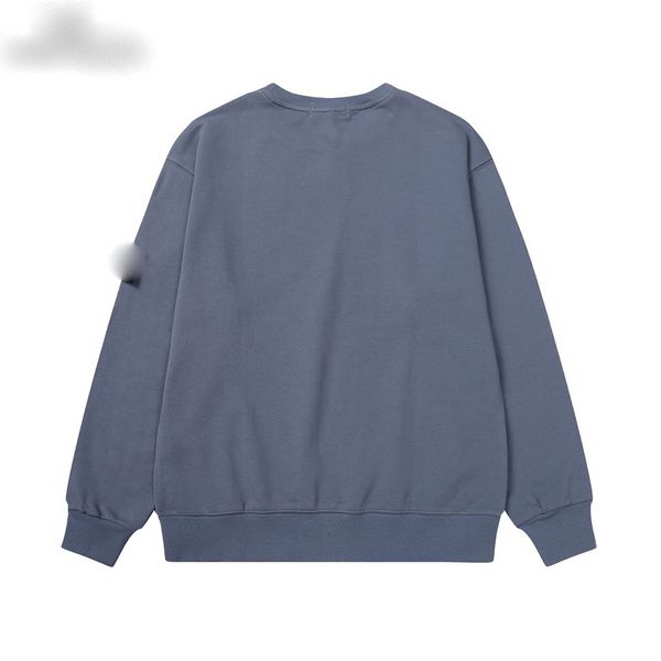 

designer pullover crewneck badge stone men island zipper jacket pull pullover autumn o neck womens long sweater, Black