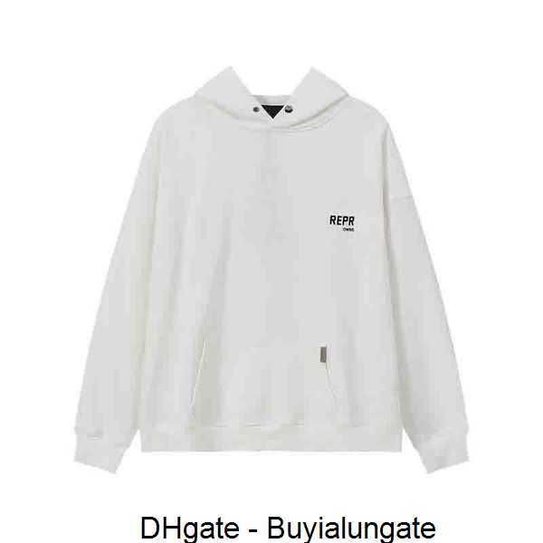

designer hoodie repre warm hooded hoodies sweater suit mens womens fashion streetwear pullover sweatshirts loose lovers clothing s-xl nay4, Black