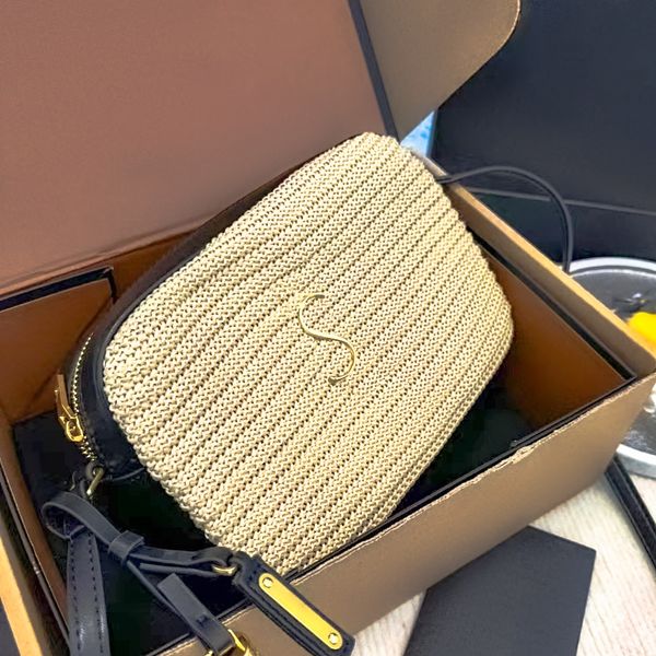 

handbag wallets lou raffias weave straw camera bag womens underarm cross body luxurys totes clutch bags mens sling designer shoulder lady tr