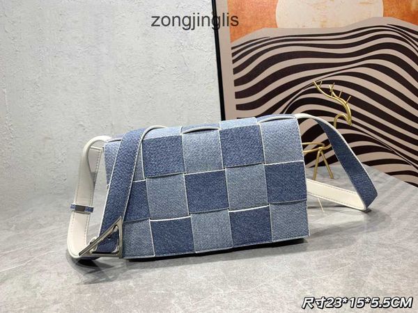 

bottegas casual denim denims purse shoulder bags 2023 cassete bag woven pillow venetas one cassettes designer crossbody wxui
