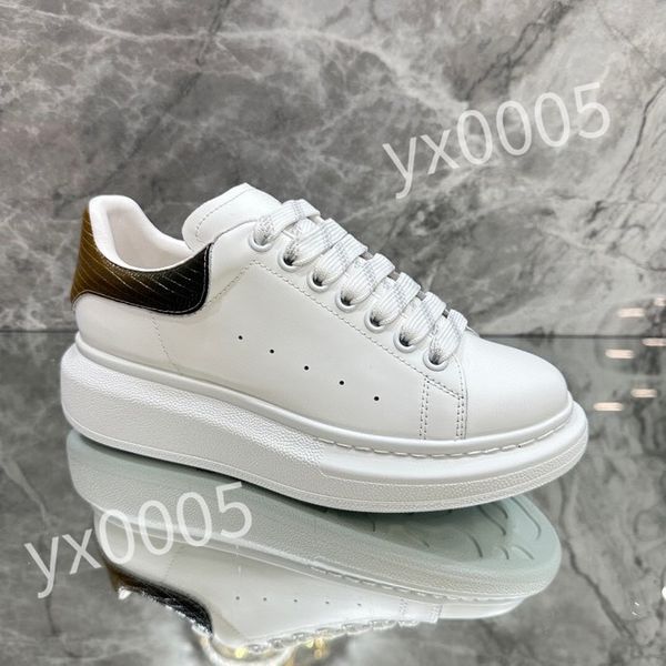 

2023 new luxury designer casual shoes mens sneakers rubber trainers platform sneaker multicolor lace-up skate shoes fashion running shoe xsd, Black