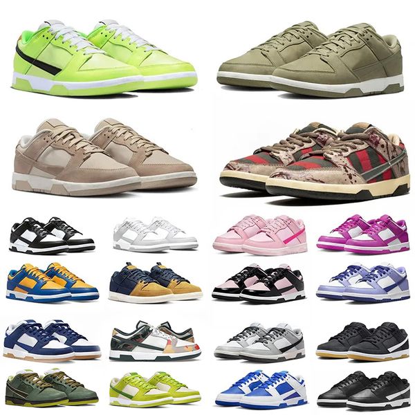 

running shoes low panda triple pink grey fog neutral olive sanddrit freddy krueger lobster multi camo ucla walking jogging gai sneakers