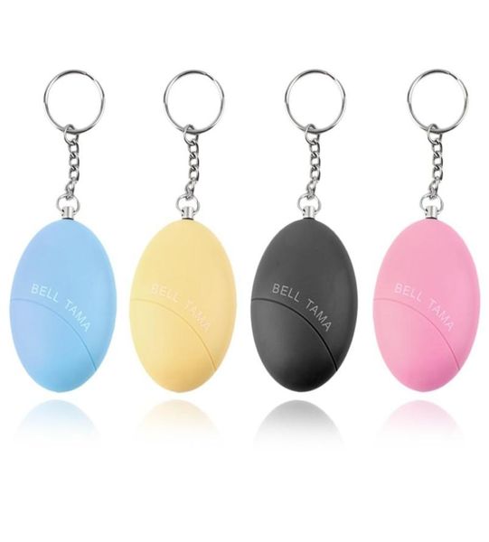 

personal alarms bell tama loud safe stable 120 decibels mini portable keychain alarm safe football panic anti rape attack self def1979257