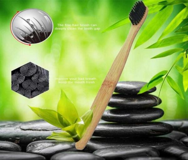 

bamboo toothbrush adults natural teeth whitening bamboo handle soft toothbrush9146786
