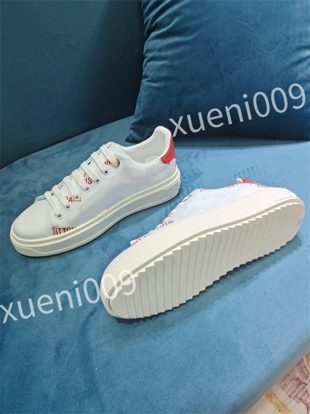 

new luxurys designer casual shoes women sneakers rubber trainers genuine leather sneaker multicolor lace-up skate shoes size 35-41 dc220516, Black