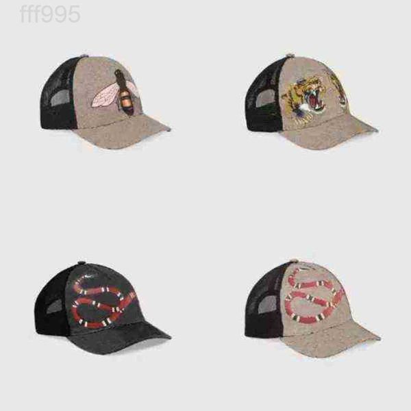 

woman hats baseball caps mens brand tiger head 2022 designer bee snake embroidered bone men women casquette sun hat gorras sports mesh ggity, Blue;gray