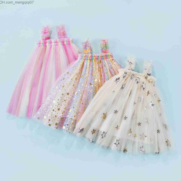 

girl's dresses girl's dresses 0-5y baby girls summer dress kids sleeveless sequin star tulle tutu dress party princess girls cloth, Red;yellow