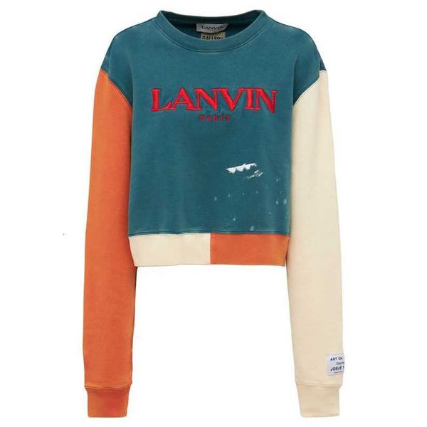 

2023gallery dept. short wash sweatshirt for men, Black