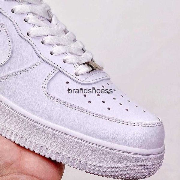 

high edition pure white air slate shoes for men and women low versatile classic af1 casual couple small white shoes, Black