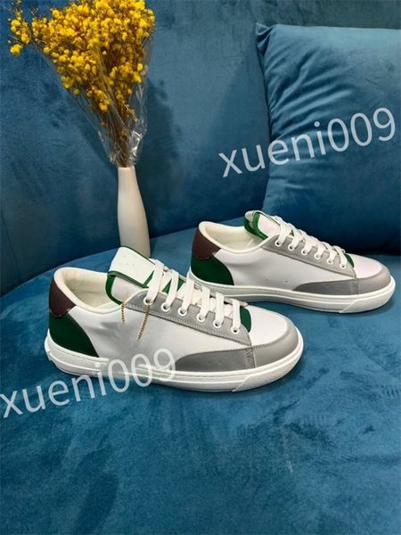 

new luxury women men casual shoes designer shoe fashion lace up capsule series color matching platform sneakers size 35-46 dc220604, Black