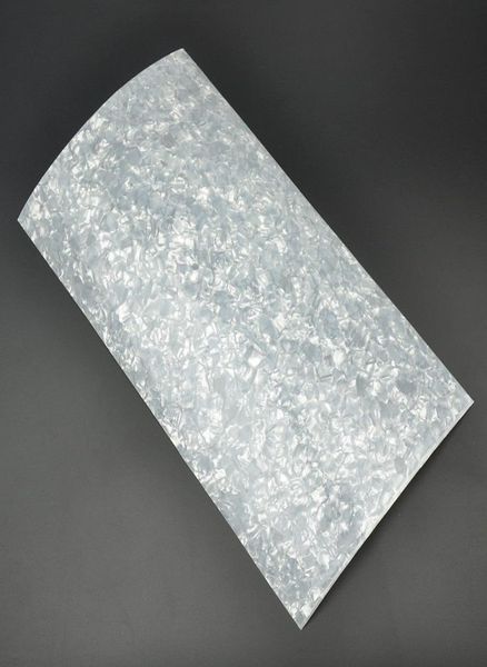 

3pcs a4 size 046mm pearl white celluloid sheet film for pickguard custom inlays guitar pick luthier8460864