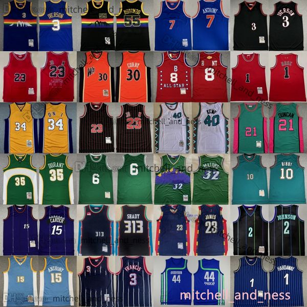 

mitchell and ness 1997-98 basketball dennis rodman jersey classic retro kevin garnett durant allen iverson vince carter karl malone charles, Black;red
