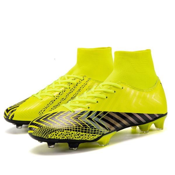 

athletic outdoor trend men sneakers football boots soccer shoes non-slip match sport turf training high-quality ultralight breathable 230704, Black