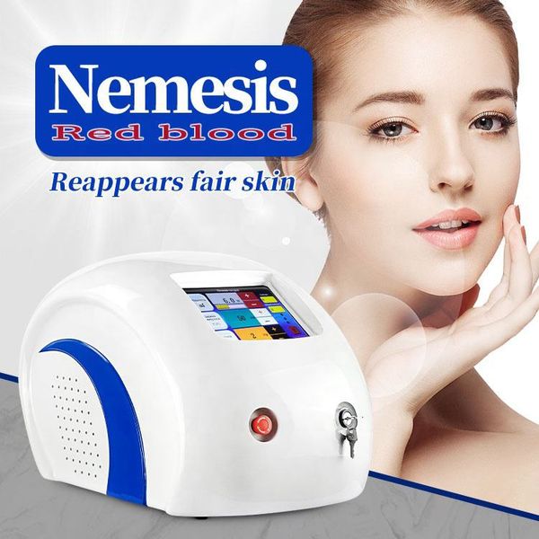 

2023 980nm diode laser va-scular removal acne treatment device blood vessels red spider vein removal beauty machine, Black
